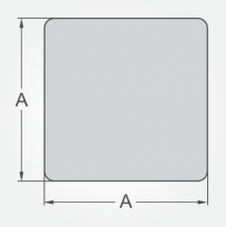 Diagram  for Square steel bars